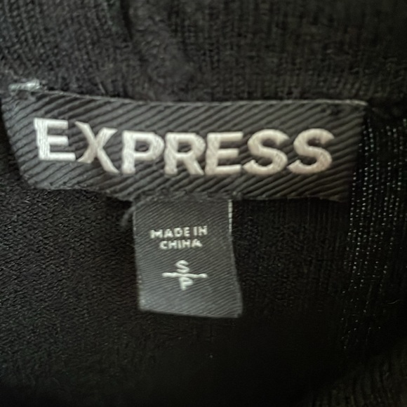 Express black mock-neck dress, size small (s) - Picture 2 of 3